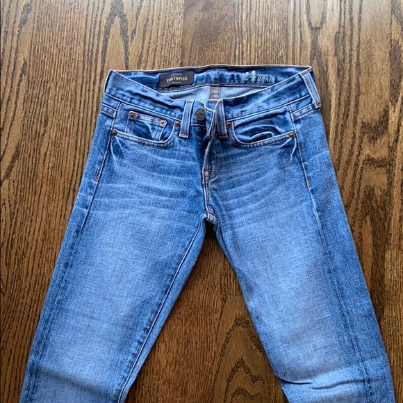 Jcrew toothpick jeans size 24ankle - Picture 2 of 2